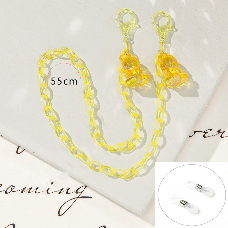 New Trendy Dice Colorful Acryl - Sunglass Retainer Cord review and price