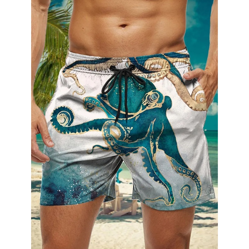 Pineapple Parrot Graphic Swim  - Trunks Board Surf review and price